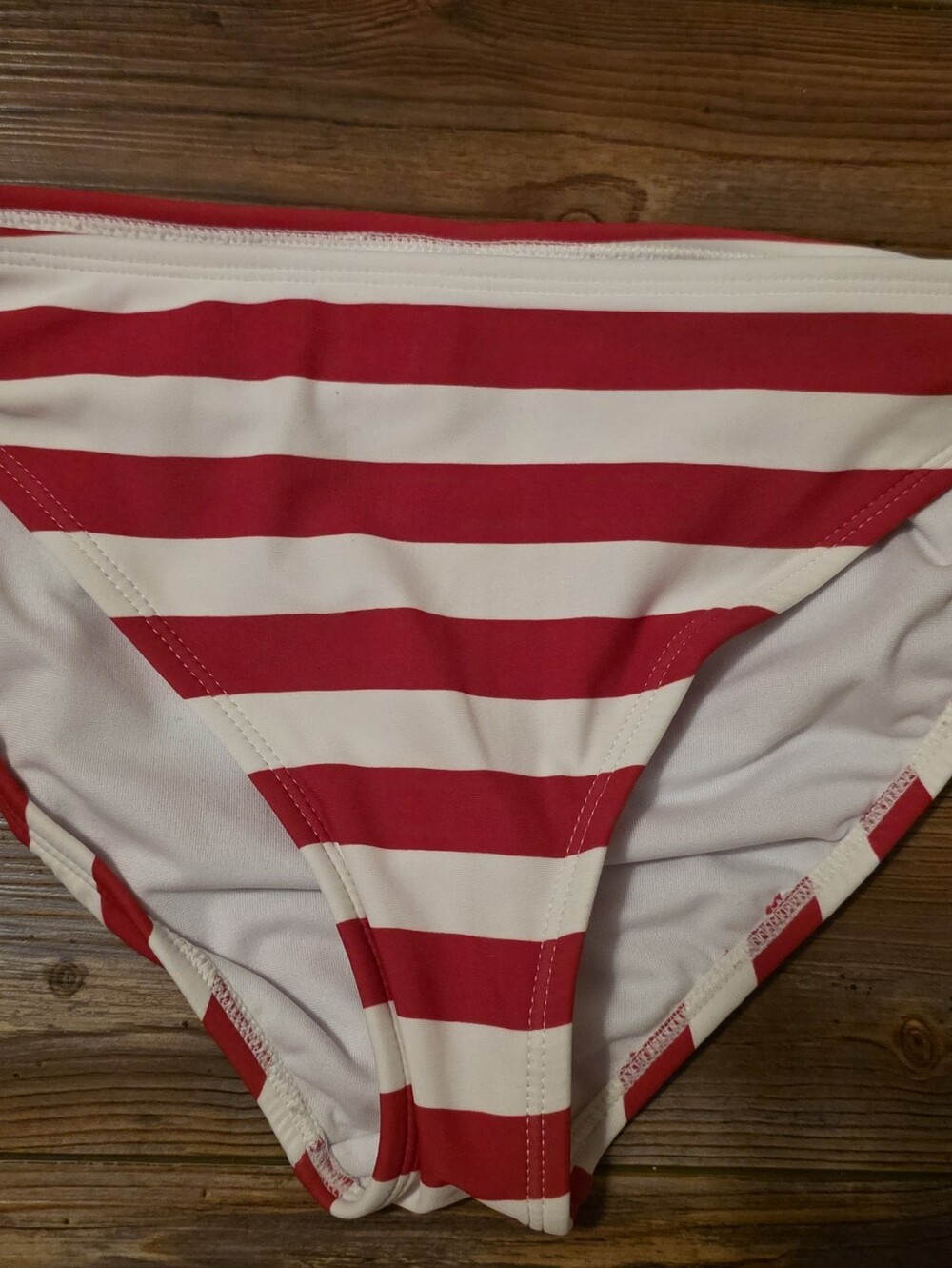Endless Sun American Flag Star & Stripe Flounce Bikini Set Size XL - Picture 3 of 9